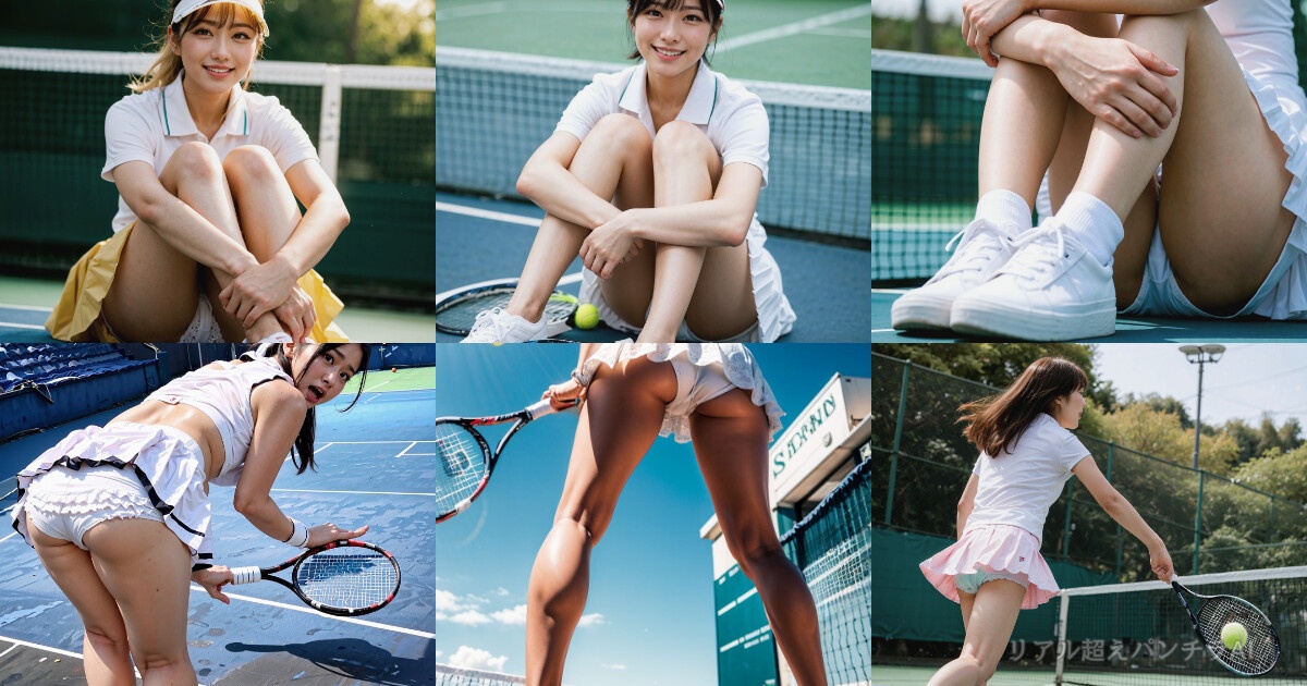 テニスパンチラ